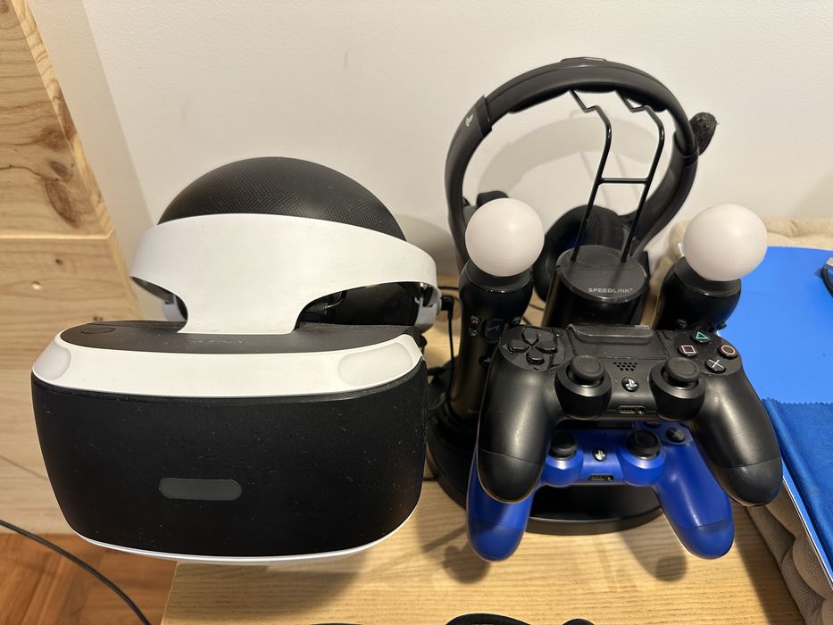 VR completo com suporte e 2 jogos