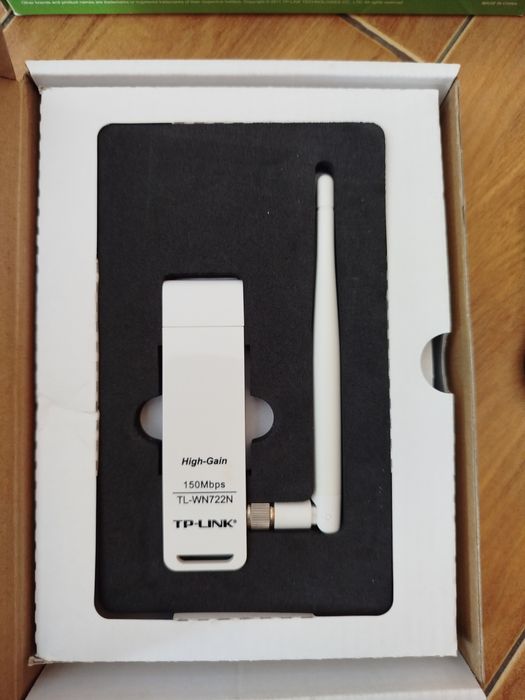 Pen de rede USB.