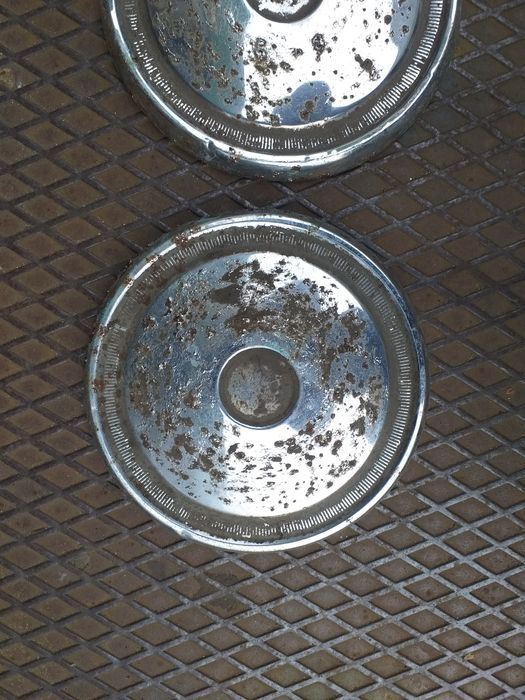 kołpaki PRL Fiat,Wartburg Simca i inne 2szt