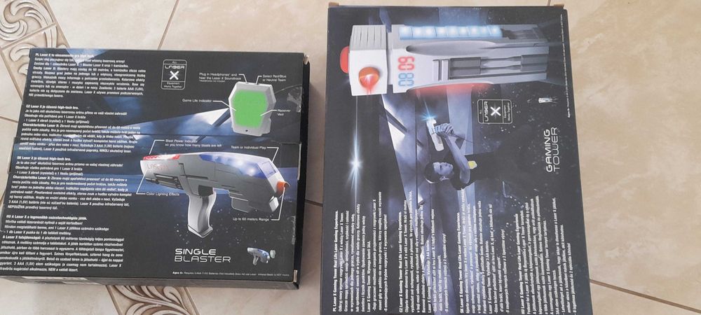 Pistolet laser X plus wieża TOWER