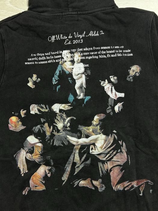 Худі Off-White Caravaggio Meus Collection | Світшот Офф Вайт