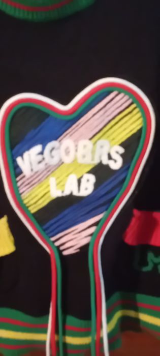 Sweter Oversize 'owy VEGOBRS LABS unikatowy design marka ZOCCO NEW TENDY