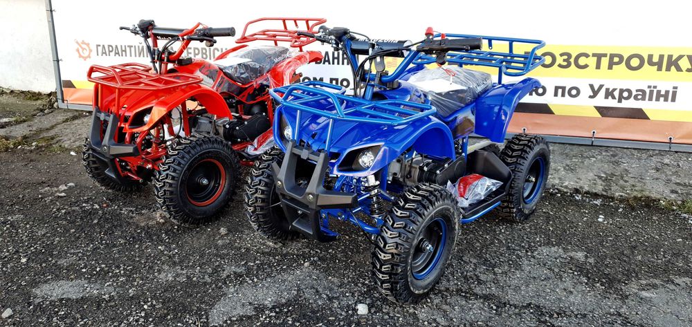 Бензиновый детский квадроцикл HAMMER mini 2T 65 куб. 2026 | Акция