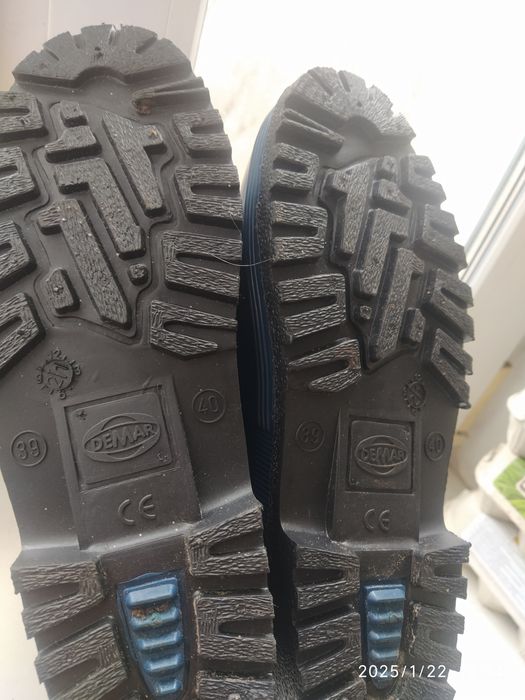 Чоботи гумові 40