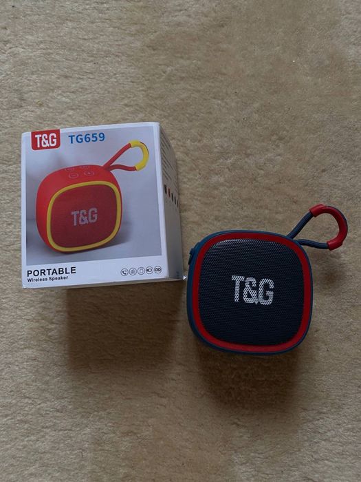 Портативна колонка T&G динамік + сабвуфер 5W