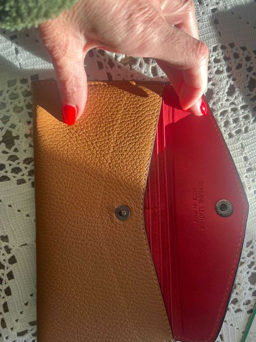 Carteira Camel em Pele Nova