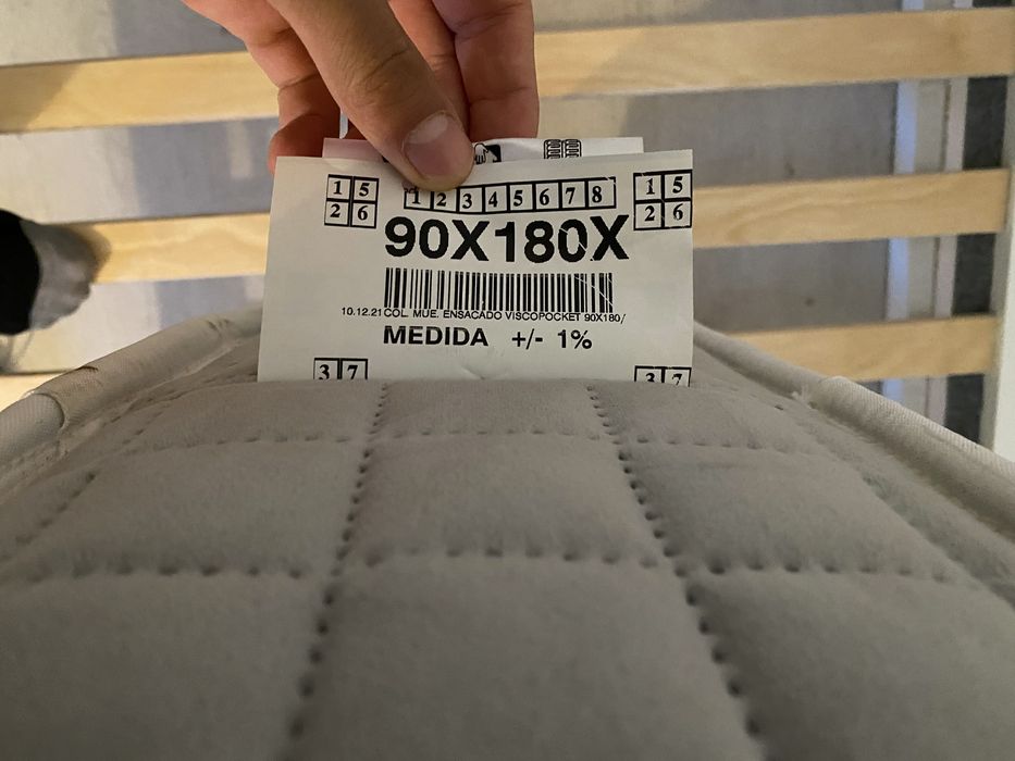 Colchão  usado 90x180