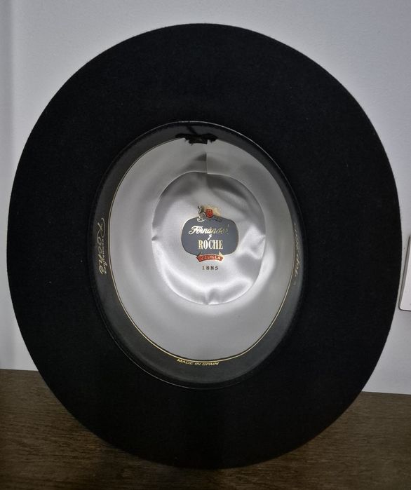 FERNANDEZ Y ROCHE Sevilla 1885 roz. 58 kapelusz żydowski? Nowy premium