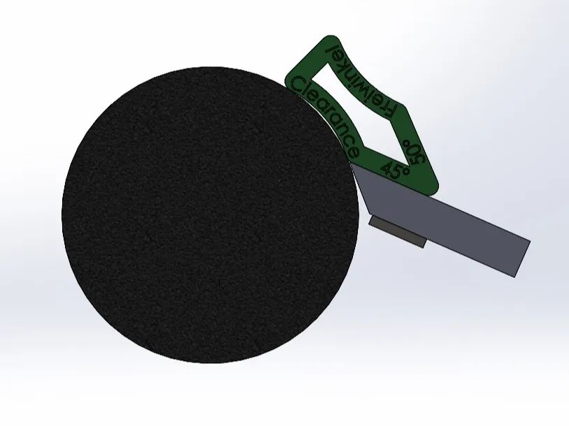 Ajustador para rebarbadora (D=150mm)