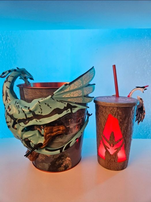 Pack Avatar Fire & Ash Balde Pipoca e Copo