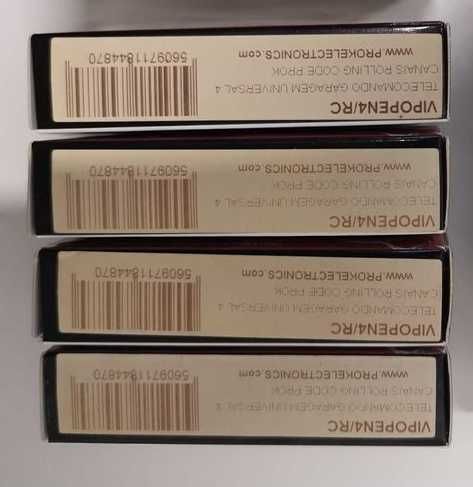 Comandos de garagem novos 4 unidades