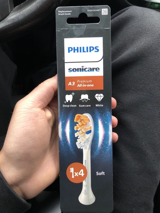 Końcówki Philips Sonicare A3 4x nowe