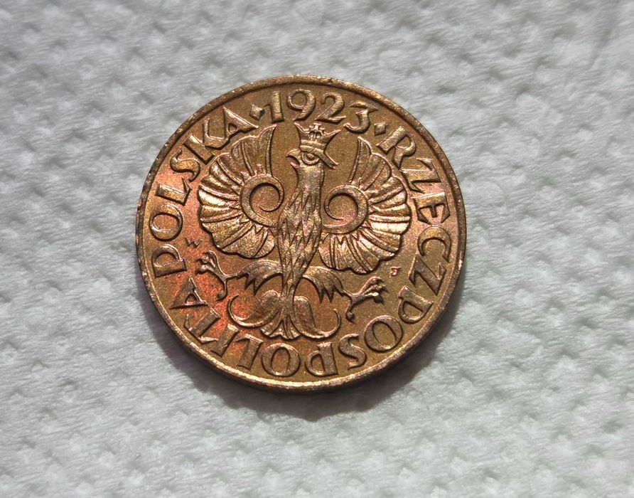 1 Grosz 1923 2RP piękny