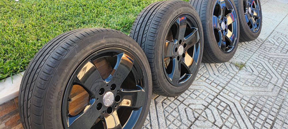 Jantes 17 com pneus mercedes E220 W211 C220 W202 W203.