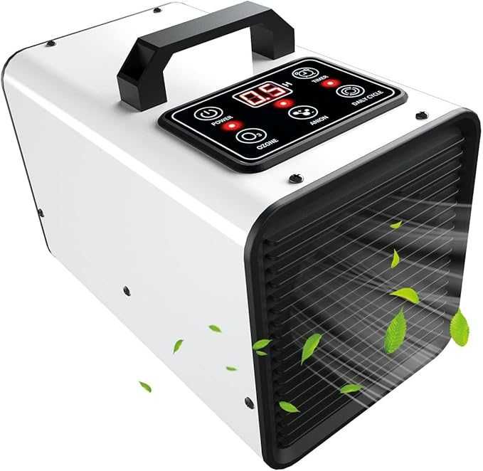 Generator ozonu i jonów ujemnych 20 000 mg/h cyfrowy wyświetlacz