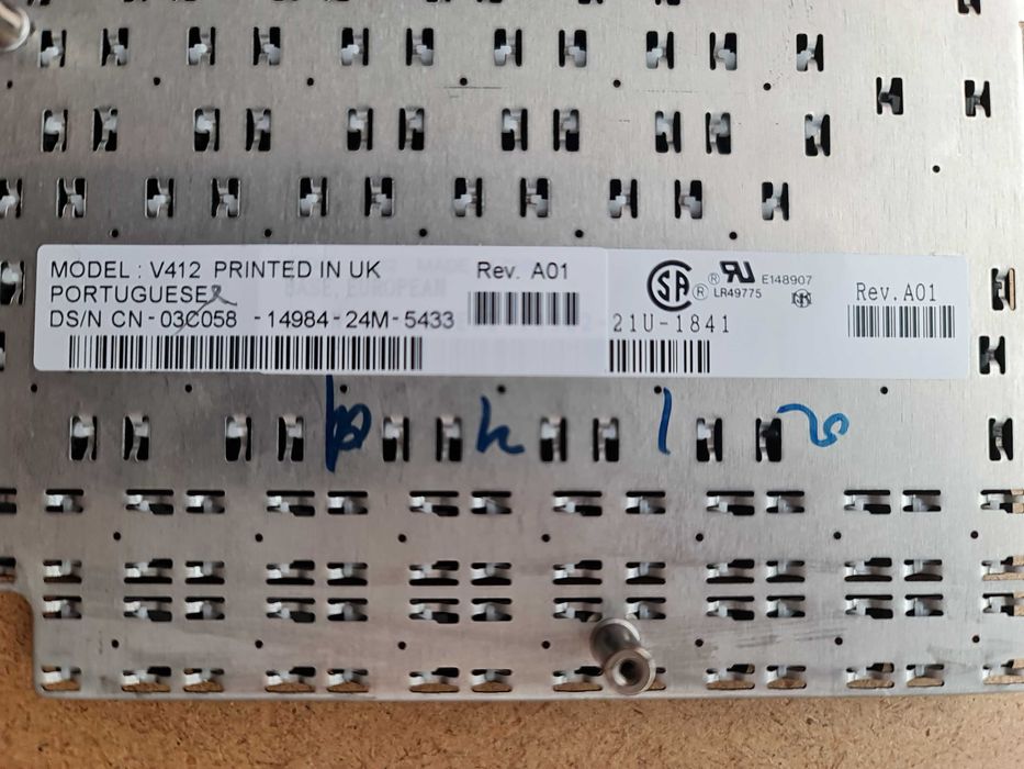 Teclado português Dell C610 C640 C500 C510