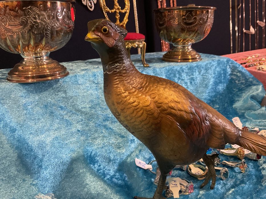 Pheasant Sculpture, 35 cm, Bronze / Other Listings Below64551679051651121