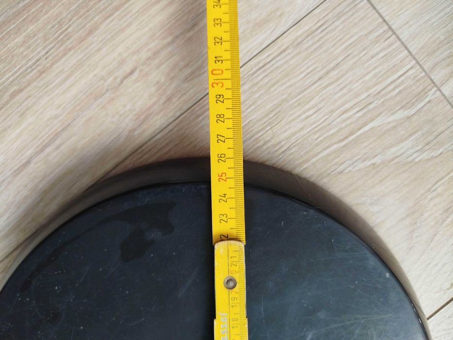 Czarna lampa podłogowa Stojąca prosta na 2 żarówki 176cm Ikea