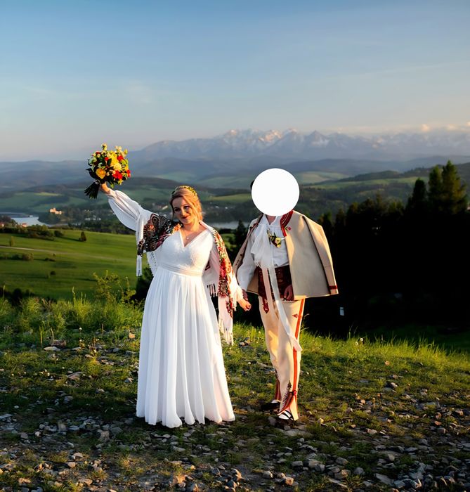 Suknia ślubna w stylu Boho