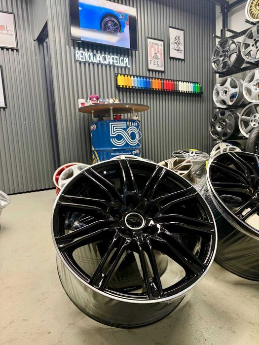 Renowacja felg aluminiowych 17” – Warszawa| naprawa rantów i malowanie