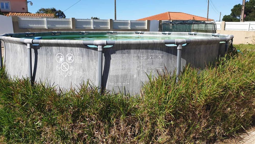 Piscina greywood de 457cm x 122cm com bomba de 0,25CV