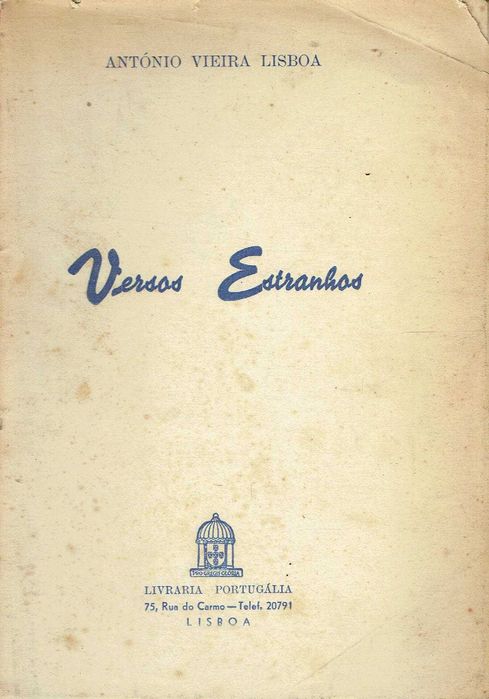 14842

Versos Estranhos - Autografado
de António Vieira Lisboa