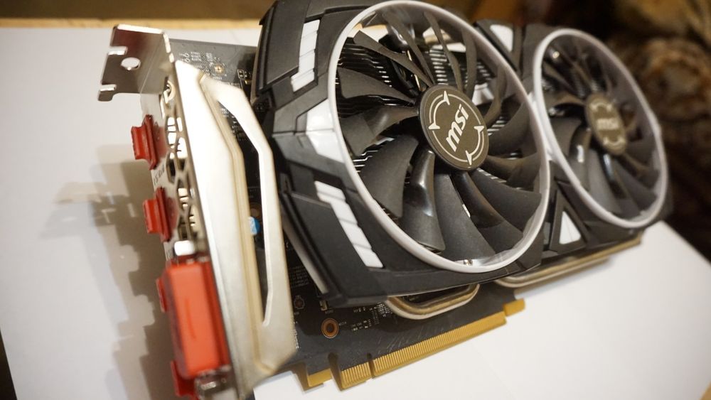 Відеокарта MSI PCI-Ex GeForce GTX 1060 Armor OCV1 6GB GDDR5 Б/В