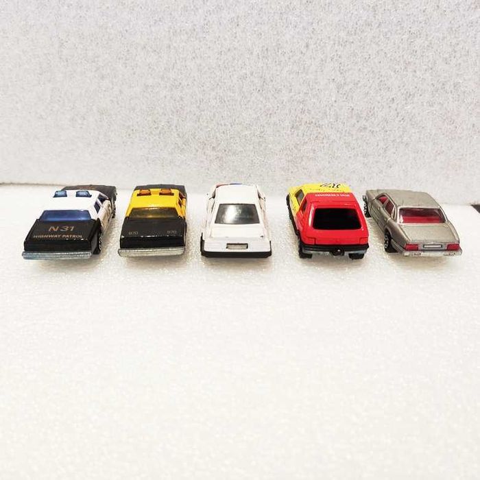 Majorette 5 miniaturas Chevrolte Impala BMW 325 Peugeot 205 GTI Jaguar XJ6
