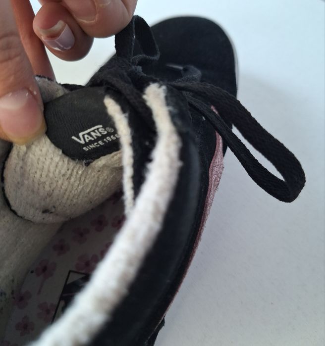 Długie trampki vans 37