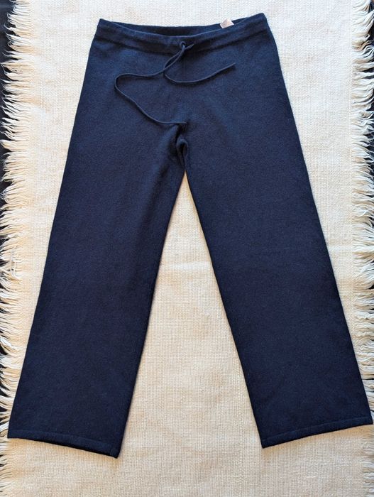 Spodnie kaszmirowe damskie