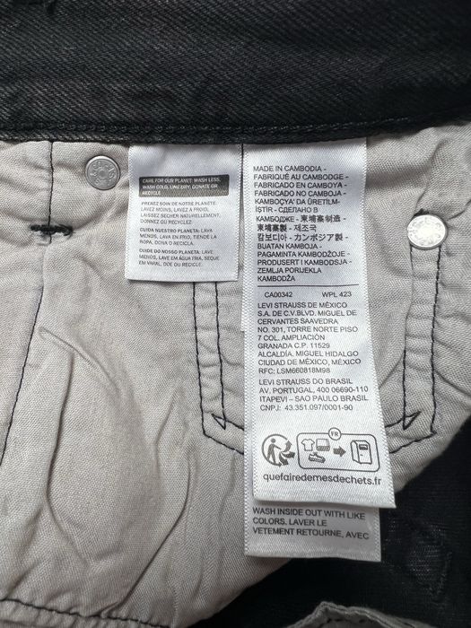 Spodnie Levi’s 501 90’s jeansowe czarne
