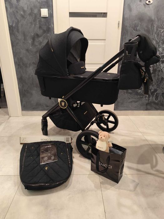 Wózek 2w1 Venicci upline czarny