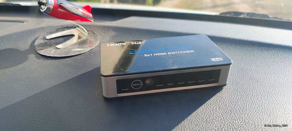 HDMI Switcher 5x1 DeleyCon вирішує проблему нестачі HDMI-портів
