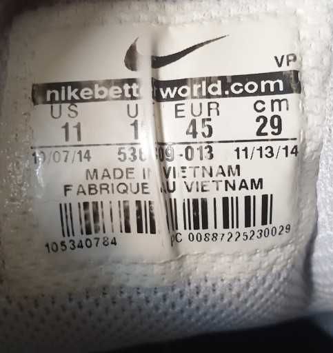 Oryginalne męskie buty Nike Reax rozm.45