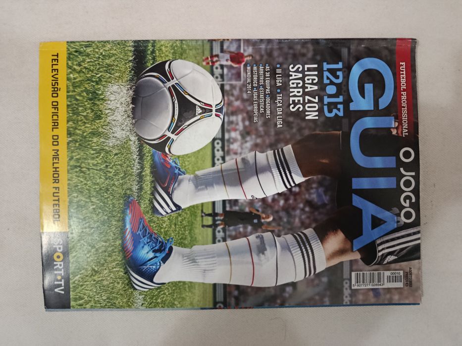 7  Revistas   O JOGO  ( GUIA de Futebol )