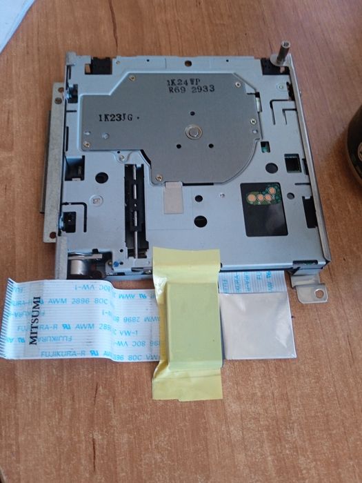 Retro stara stacja dyskietek do laptopa mitsumi
