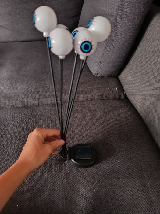 lampki solarne na hallowen