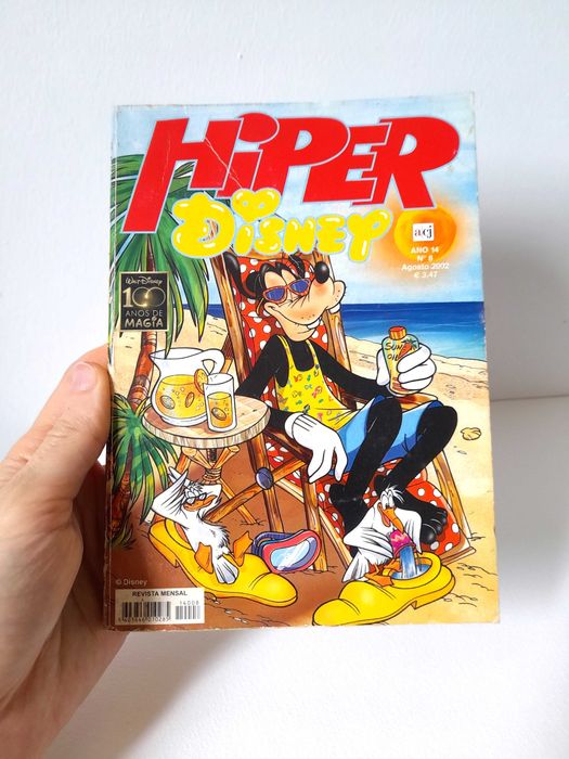 Livro BD Hiper Disney Ano 14 Número 8