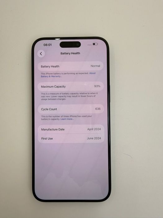 Iphone 15 Pro Max de 256GB Impecavel