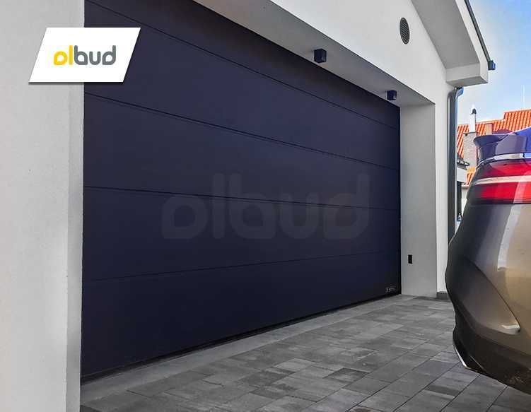 Brama garażowa Szymbark segmentowa ciepła Wiśniowski- dostawa, montaż