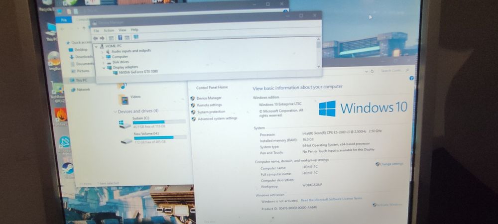 Komputer do gier i zadań roboczych GTX 1080 , DDR4