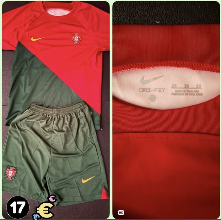 Equipamento benfica criança