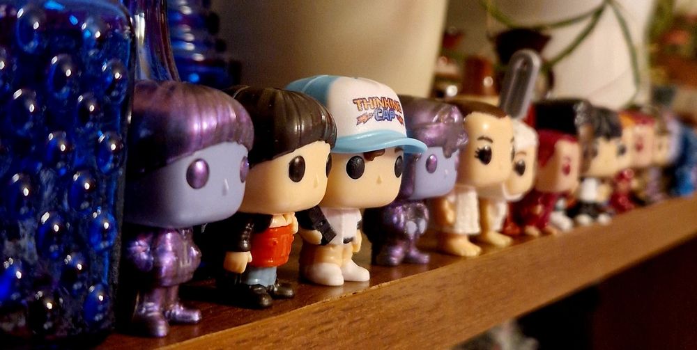 Cała kolekcja kinder joy stranger things