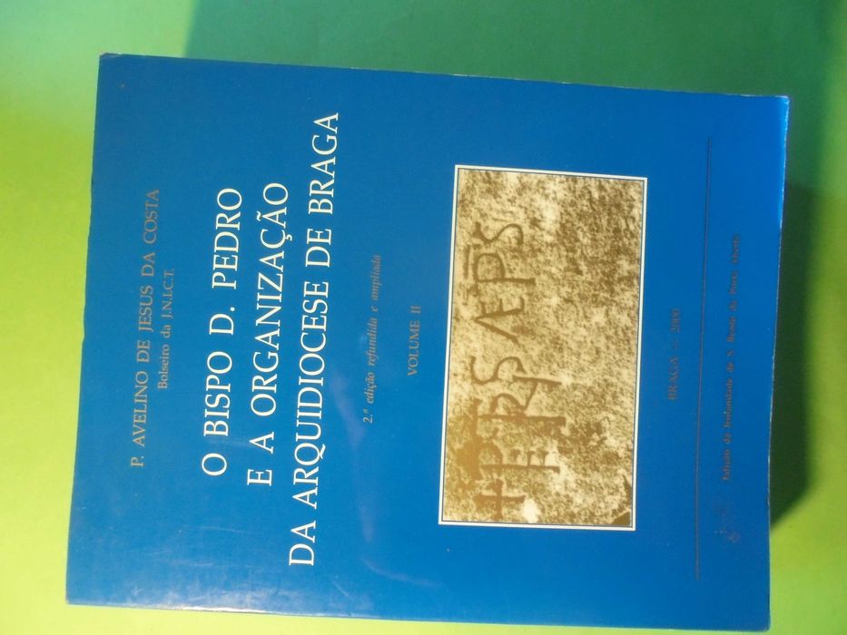 Costa (Avelino d);O Bispo D.Pedro e a Organização da arquidiocese de Braga