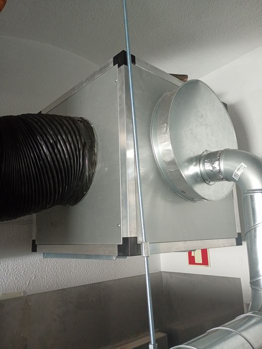 Limpeza de motores de extração de fumos e filtros electrostáticos