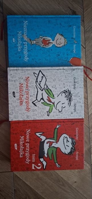 Książki zestaw Mikołajek