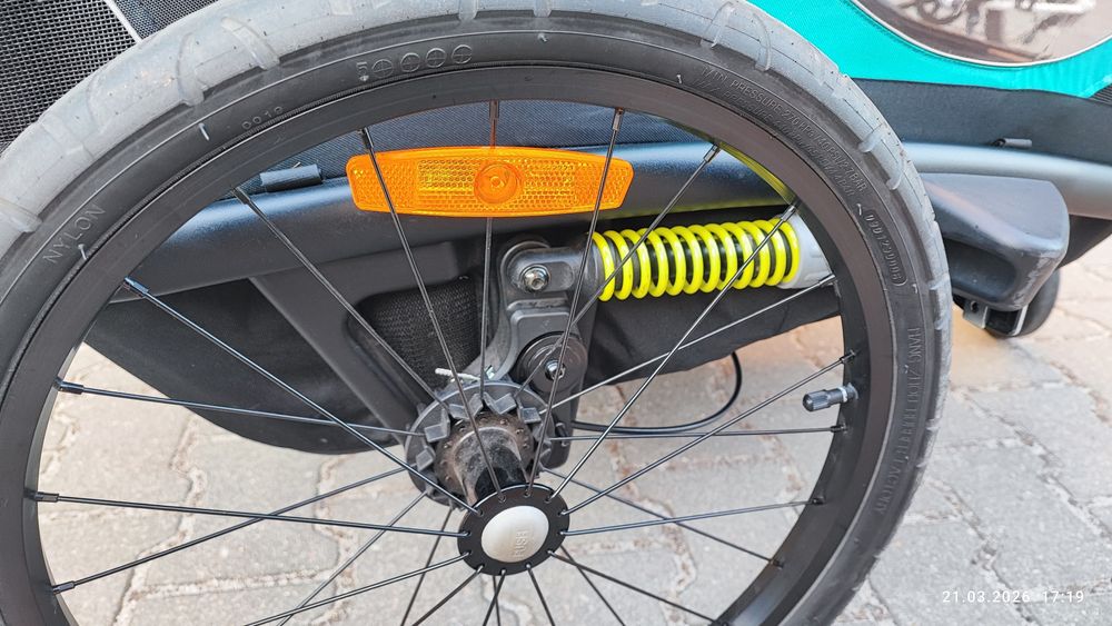 Przyczepka rowerowa Hamax Pioneer Duo