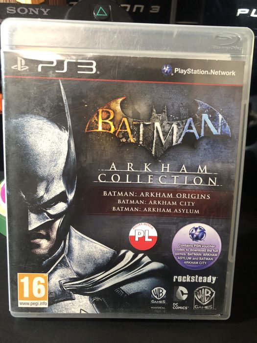 Batman Orgins PL  Batman Collection PS3 PL PlayStation 3