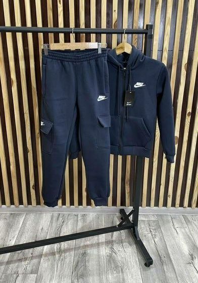 Теплі костюми Nike для підлітків хлопців  140,146,152,158,164,170