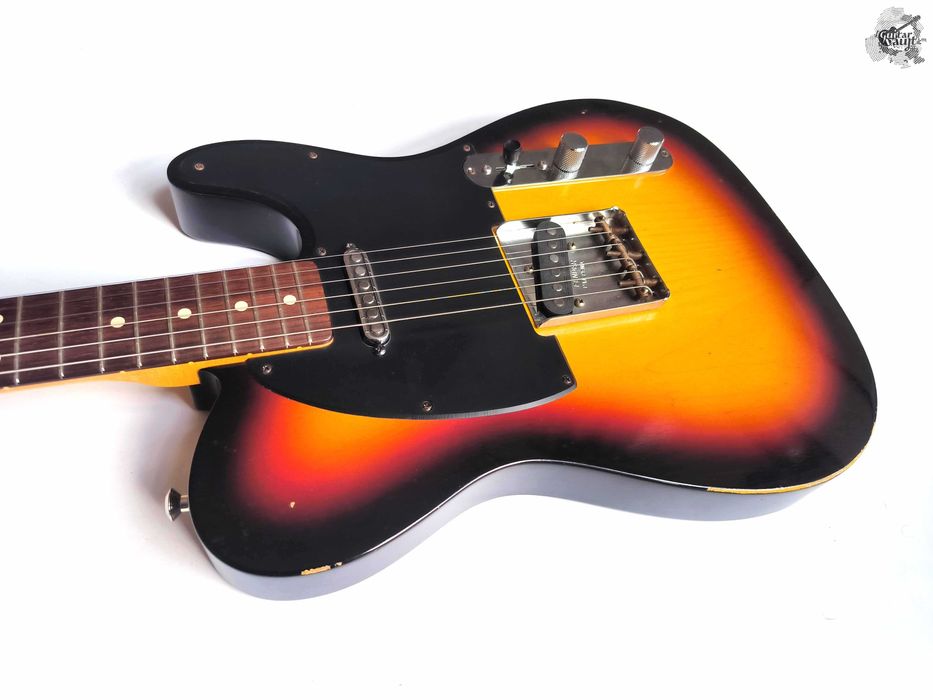 Fender® Custom Shop Limited Edition '63 Telecaster® Time Machine Relic '2014 Sunburst